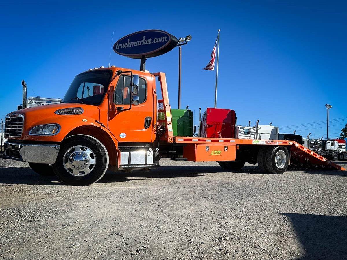 2016 Freightliner M2 112 Single Axle Rollback Tow Truck Cummins