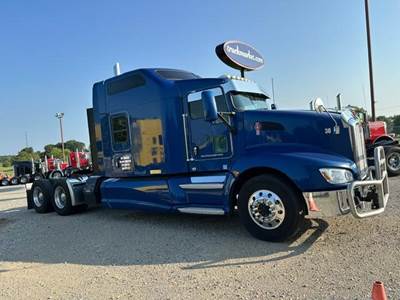 Kenworth T660 Sleeper Semi Truck - Raised Roof Sleeper, Detroit, 13 Speed Manual