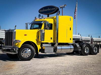 Peterbilt 389 Sleeper Semi Truck - Raised Roof Sleeper, Detroit 500HP, 10 Speed Manual