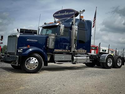 Western Star 4900EX Sleeper Semi Truck - Caterpillar 550HP, 18 Speed Manual
