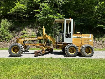 1987 Fiat Allis FG 65 C Motor Grader - FREE SHIPPING