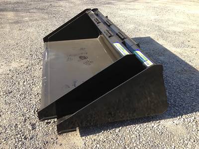 72 " Low Profile Long Bottom Bucket for a Skid Steer