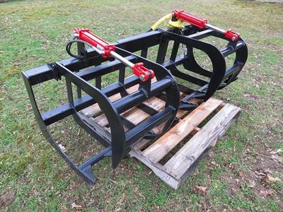 68" or 74" Heavy Duty Brush Grapple for a Skid Steer