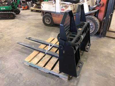 48" Hydraulic Forks for a Skid Steer