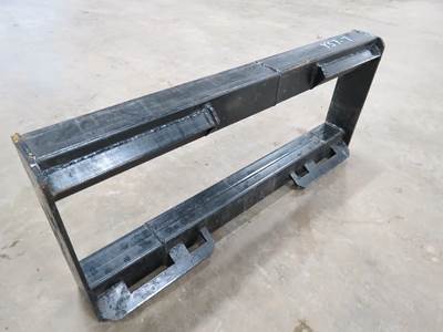 Square Tube Mounting Bracket For A Skid Steer