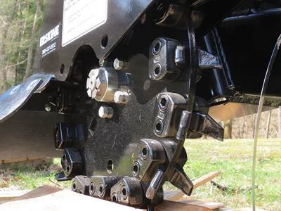 Stump Grinder for a Skid Steer