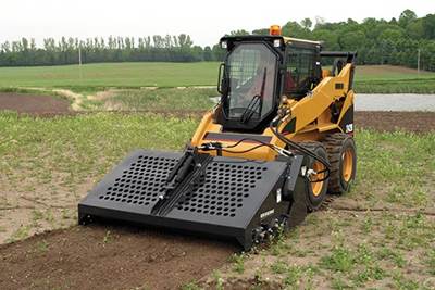 Skid Steer Landscape Rake