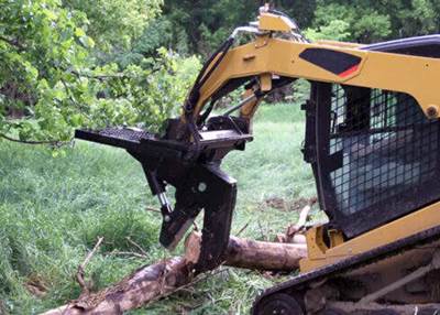 Standard Duty Skid Steer Tree Shear