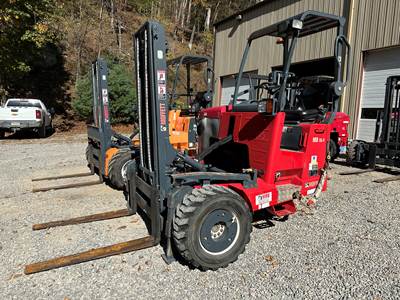 2015 Moffett M8 55.4 Piggyback Forklift
