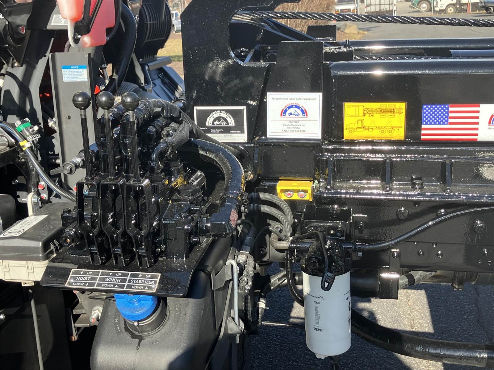 2024 Isuzu FVR Single Axle Roll Off Truck 260HP, Automatic For Sale