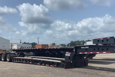 2014 Trail King LOW BOY 48 Lowboy Trailer