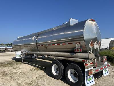 Heil U2205 6500X3 GAL MC307 CHEMICAL Stainless Steel Chemical / Acid Tank Trailer - Spring