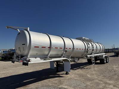 Brenner U2420 2012 BRENNER ALUMINUM LINER TRAILER Crude Oil Tank Trailer