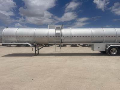 Troxell U2373 9204 GALLON ALUMINUM DOT 407 SPEC TRAILER Crude Oil Tank Trailer