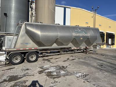 MAC Tandem Axle Aluminum Dry Bulk / Pneumatic Tank Trailer - Air Ride