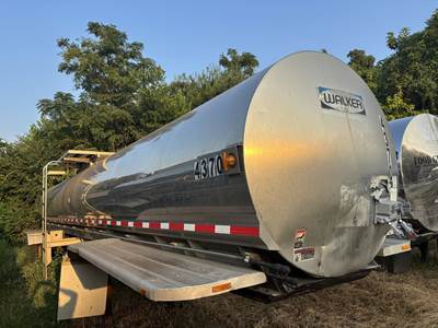 Walker U2505 2012 WALKER 5200 GALLON FOOD GRADE TRAILER Food Grade Tanker Trailer