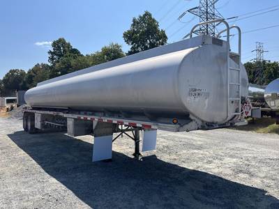 Heil U2393 9200X5 PETROLEUM TRAILER Tandem Axle Aluminum Fuel Tanker Trailer - Air Ride