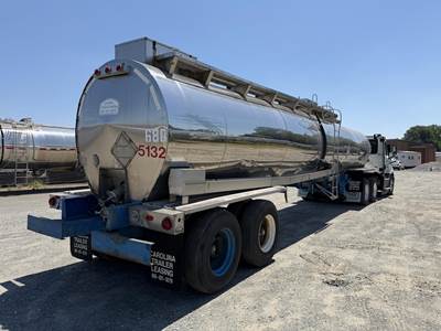 Brenner L6003 6000 GALLON SR CHEMICAL TRAILER Non Code Tank Trailer