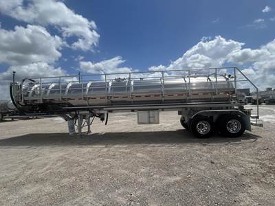 Retesa 150 BARREL ALUMINUM VACUUM TRAILER SS SUBFRAME Vacuum Tank Trailer