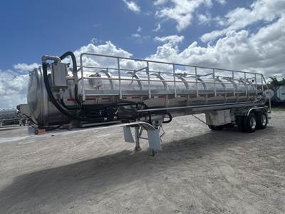 Retesa 150 BARREL ALUMINUM VACUUM TRAILER SS SUBFRAME Vacuum Tank Trailer