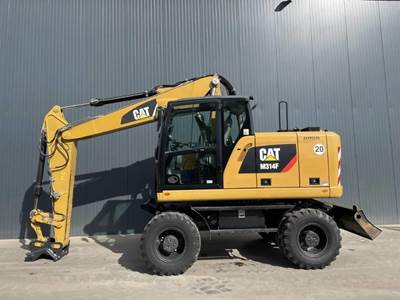 2017 Caterpillar M314F Wheeled Excavator For Sale, 6,471 Hours | Venlo ...
