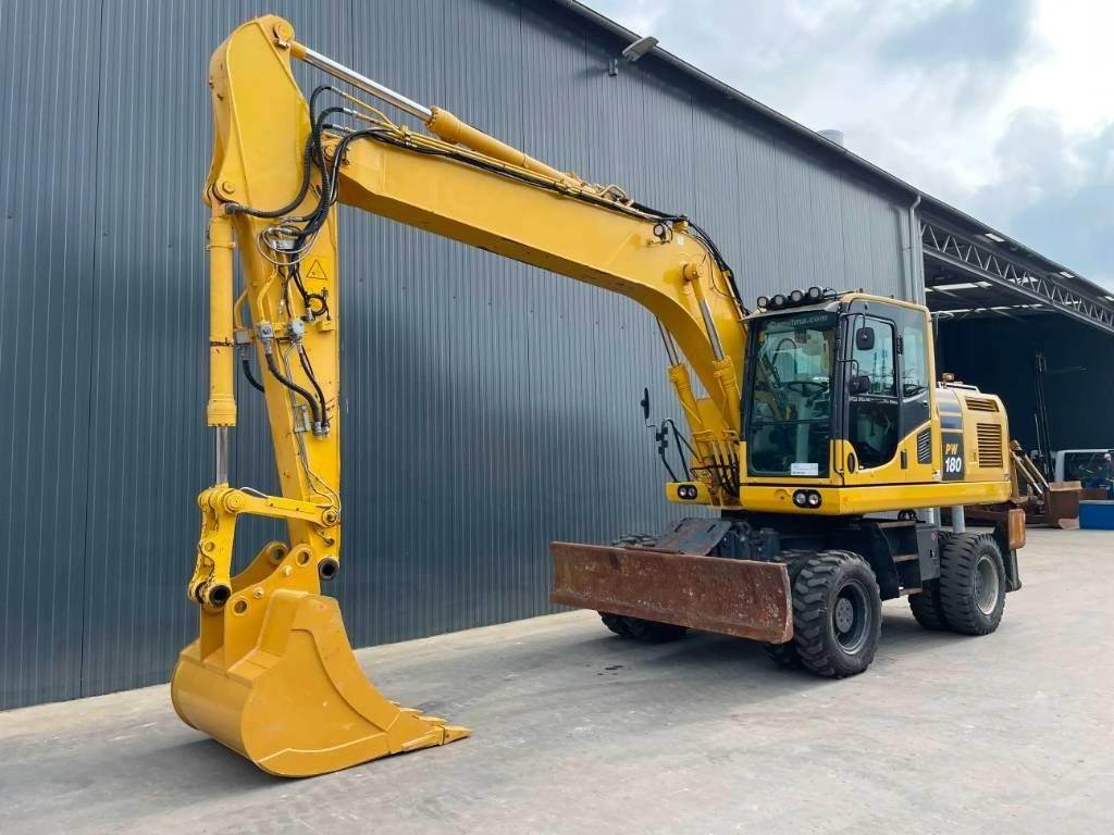 2016 Komatsu PW180-10 Wheeled Excavator For Sale, 6,614 Hours | Venlo ...