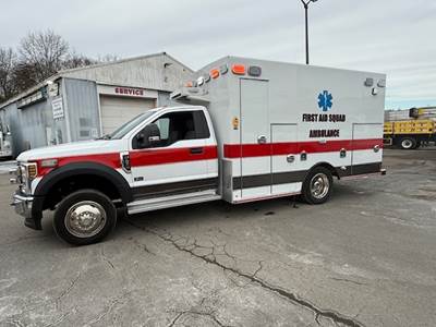2019 Ford F-450 Ambulance, Health Care, Transport, Medical Supplies, Home Health Aide, Emergency Vehicle Rescue EMS Medic Life Support