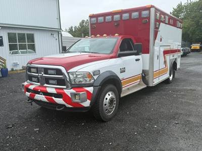 2015 RAM 5500 Ambulance, Health Care, Transport, Medical Supplies, Home Health Aide, Emergency Vehicle Rescue EMS Medic Life Support