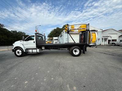 2016 Ford F-750 Attenuator Truck, SCORPION, ATTENUATOR TMA (Truck Mounted Attenuator), Trafix Devices, Highway Work, Crash, Under CDL