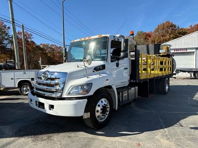 2019 Hino 268 Attenuator Truck, SCORPION, ATTENUATOR TMA (Truck Mounted Attenuator), Trafix Devices, Highway Work, Crash, Under CDL