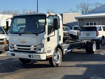 2023 Chevrolet 4500 LCF Cab & Chassis Truck, Automatic Transmission, Flatbed, Dump, Day Cab, Under CDL, Gas 200 Miles, 16FT Chassis