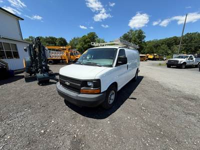 2008 Chevrolet 2500 Cargo Van, Delivery, Utility, Service, Plumber, Electrical, Construction, Handyman, Roof Rack,