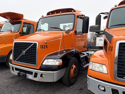 2012 Volvo VNM Day Cab Truck - Single Axle, Dual Fuel Tanks, Sliding fifth wheel, Multiple Units available.