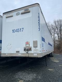 2005 Wabash 53ft Dry Van Trailer, Storage Trailer, Tandem Axle, Spring Suspension, Moving Van, Delivery Truck, Swing Door, Roll Up Door, Hauler