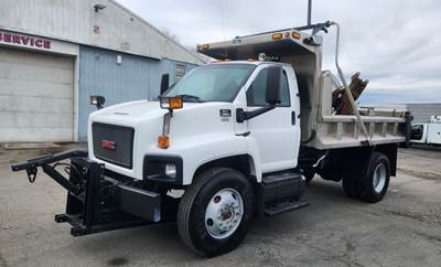 2008 GMC C8 Dump Truck, Diesel, Tarp, Dump, Mulch, Landscape, Hauler, Government Truck, Plow, Construction, Delivery, Snow