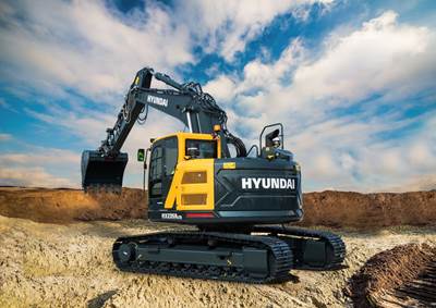 2026 Hyundai HX235A-LCR Crawler Track Excavator - Cummins B6.7 - Enclosed Cab AC, Heater, Radio