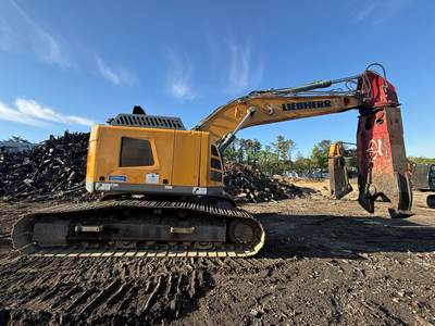 2017 Liebherr R936 Compact Crawler Excavator - LaBounty Shear 2250R - Low Hours!