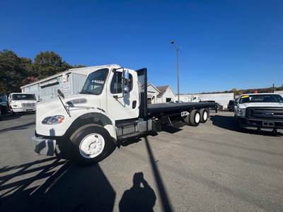 2015 Freightliner M2 106 Flatbed Truck, Flatbed,Dump, Landscape, Construction, Material Hauler, CDL,  Hauler, Liftgate