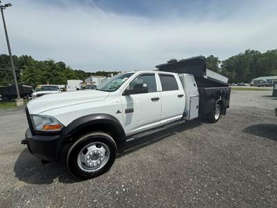 2012 Dodge Ram 5500 Crew Cab Mechanic / Service Truck, 4X4, Dump Bed, Toolboxes, Work. Utility, Diesel, Landscaping, Plumber