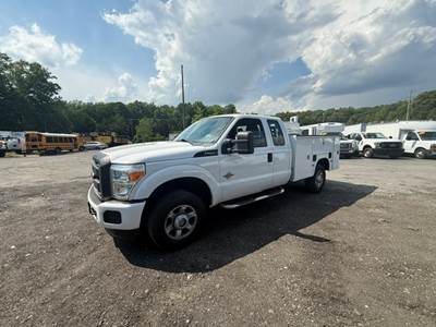 2011 Ford F-250 Extended Cab Mechanic / Service Truck,  4WD, Plumber, Construction, Handyman, Electrician, Diesel 8FT Bed
