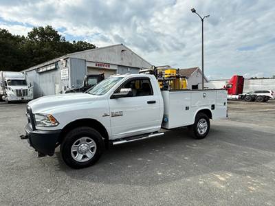 2014 RAM 3500 Mechanic / Service Truck, 4x4, XL, Work, Construction, Handyman, Plumber, 8FT KNAPHEIDE BED, Gasoline, Utility