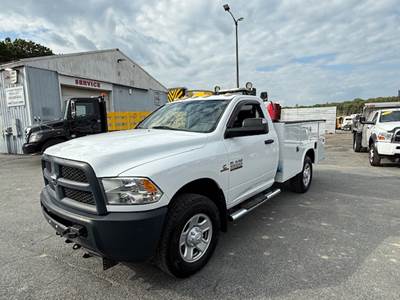 2014 RAM 3500 Mechanic / Service Truck, 4x4, XL, Work, Construction, Handyman, Plumber, 8FT KNAPHEIDE BED, Gasoline, Utility