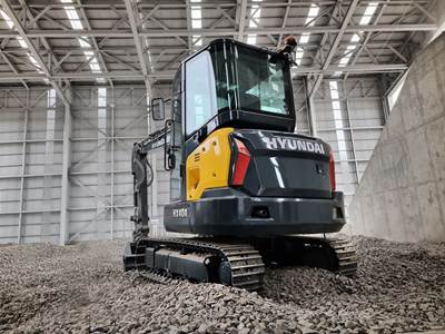 2026 Hyundai HX40A Mini Excavator - 24" Bucket - Dozer Blade - Enclosed Cab w/ Heater, AC, Radio