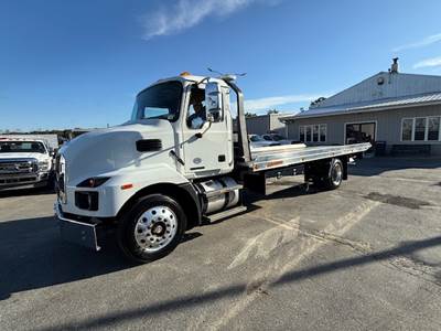 2024 Mack MD6 Rollback Tow Truck, Flatbed, Hauler, Delivery, Towing, Automatic, Under CDL, LOW MILES, Like New, Inspected