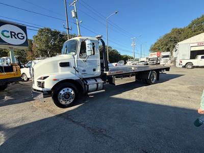 2024 Mack MD6 Rollback Tow Truck, Flatbed, Hauler, Delivery, Towing, Automatic, Under CDL, LOW MILES, Like New, Inspected