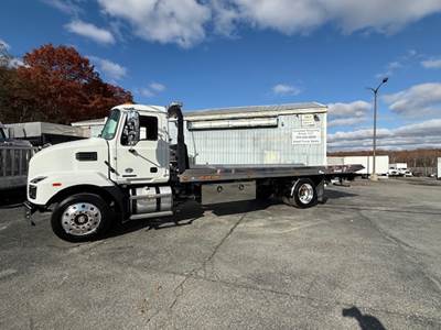 2024 Mack MD6 Rollback Tow Truck, Flatbed, Hauler, Delivery, Towing, Automatic, Under CDL, LOW MILES, Like New, Inspected