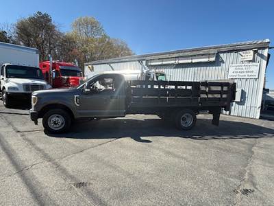 2018 Ford F-350 Stake Bed Truck, Delivery, Mulch, Landscape, Low Miles, Tommy Liftgate, Parts, Construction, Stake Body