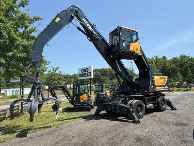 2026 Hyundai HW250AMH Wheeled Excavator - Material Handler - Cummins B6.7