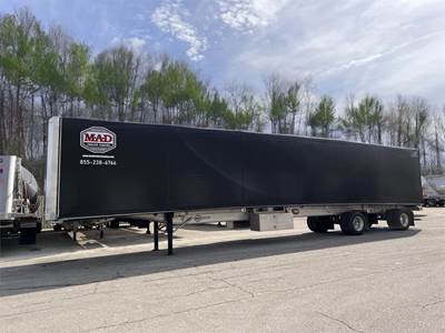 MAC 53ft Tandem Axle Aluminum Curtain Side Trailer - Air Ride
