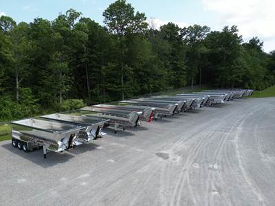 MAC 1/2 RD FRAMELESS DUMP End Dump Trailer